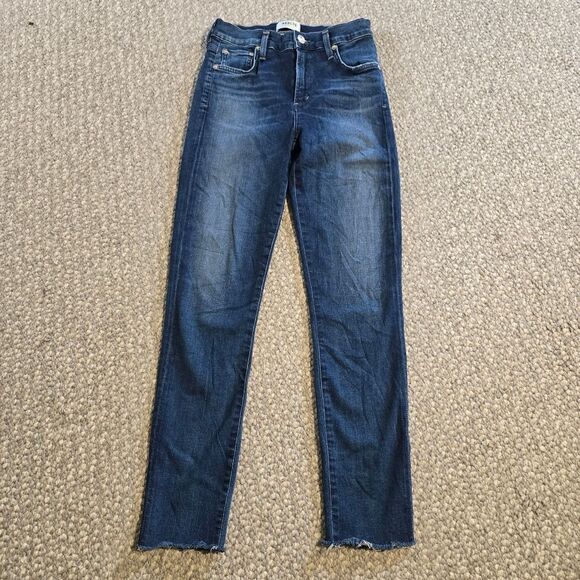 AGOLDE Sophie Raw Hem Skinny Jean - Picture 3 of 5